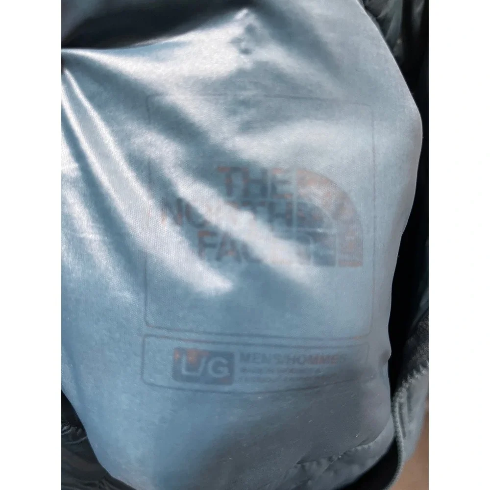 The North Face Thermoball Full Zip Puffer Jacket Teal Blue Mens Large LG‎